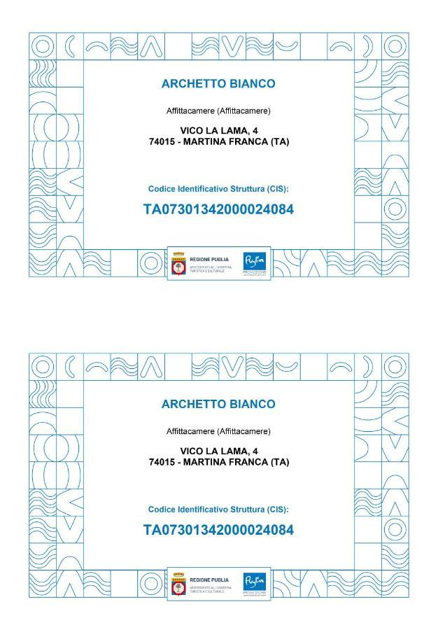 Archetto Bianco Panzió Martina Franca Kültér fotó